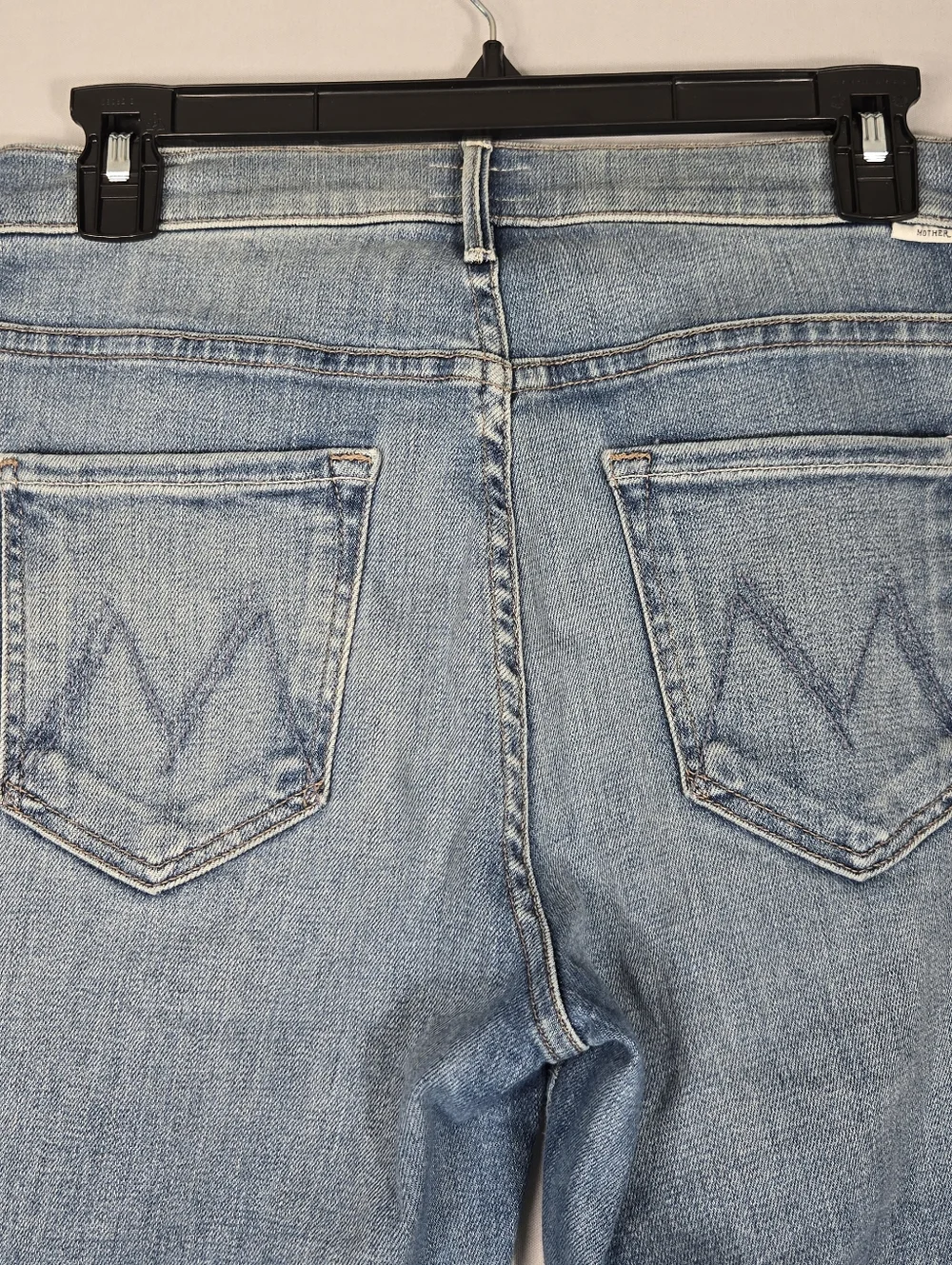 MOTHER The Insider Ankle Crop Jean Size 29 Mid-rise Straight Fit - Picture 12 of 16